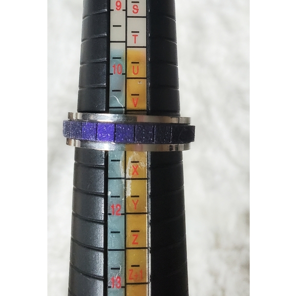 Lot of 5 steel colorful rings - Picture 11 of 11